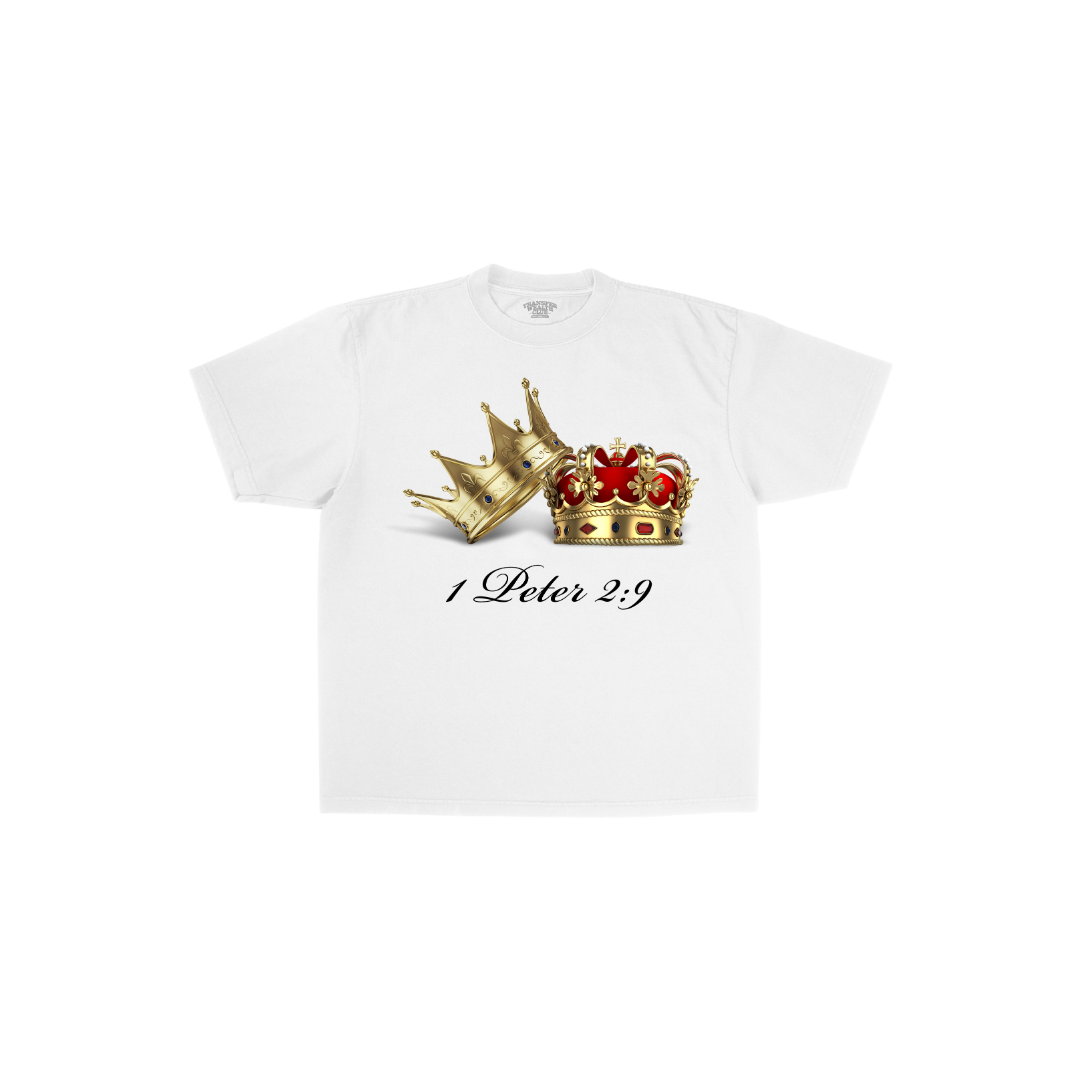 CROWNS - WHITE TEE