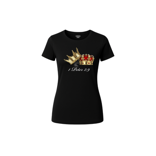 CROWNS - BLACK T-SHIRT