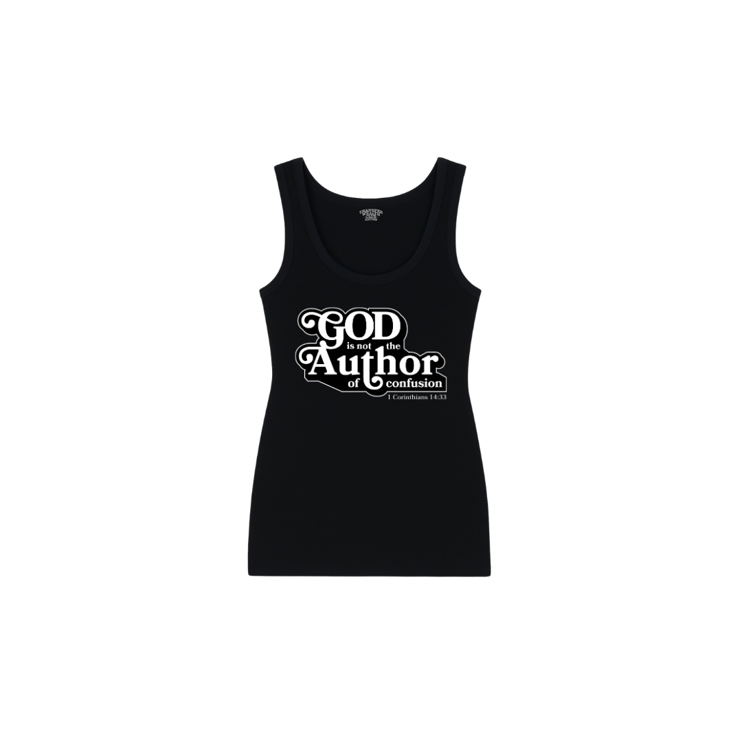 GOD - BLACK TANK TOP