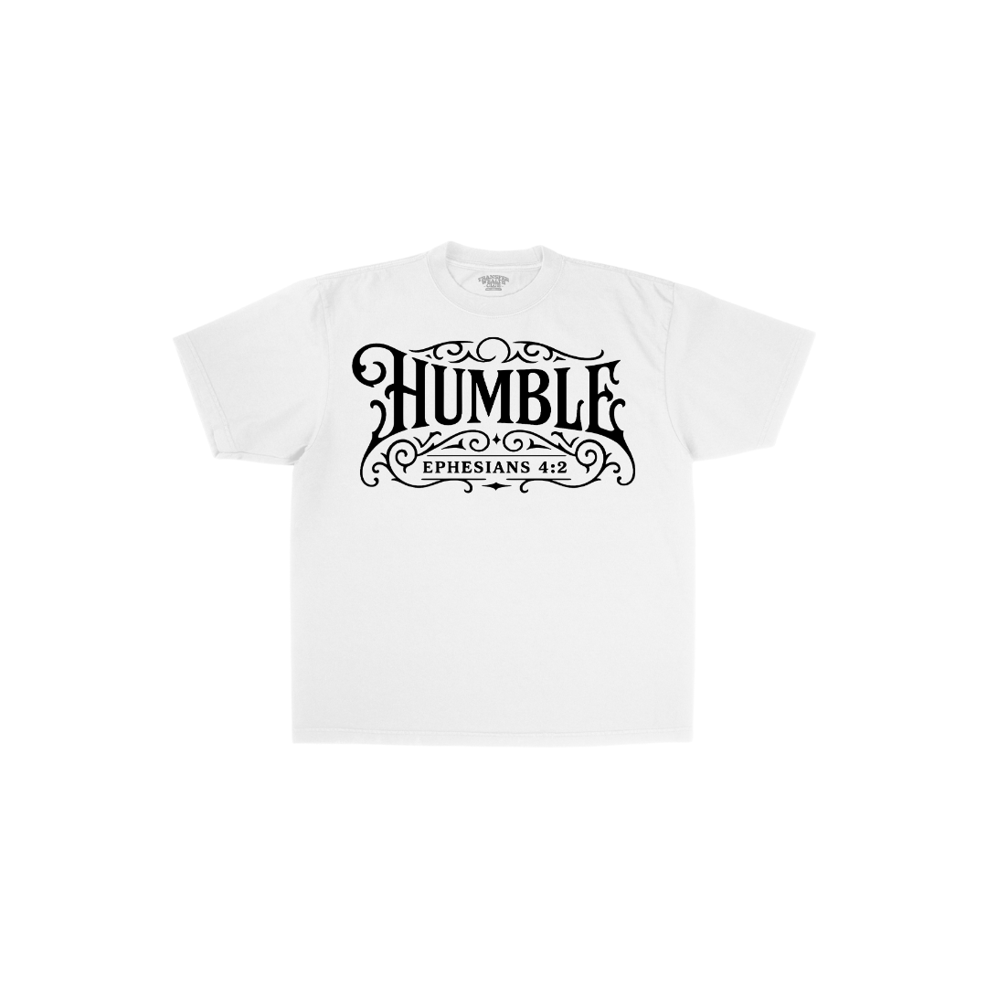 HUMBLE - WHITE TEE