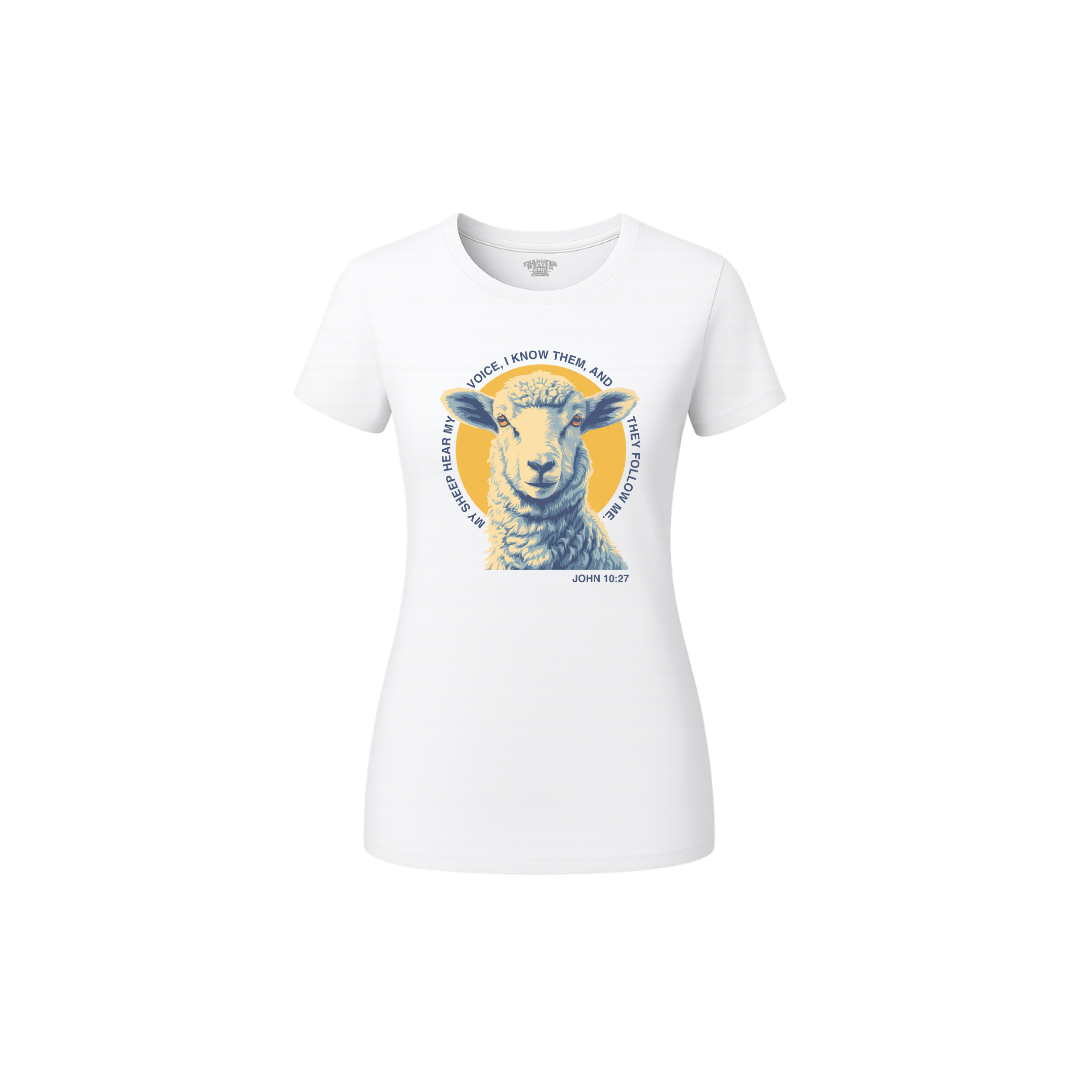JOHN 10:27  - WHITE T-SHIRT