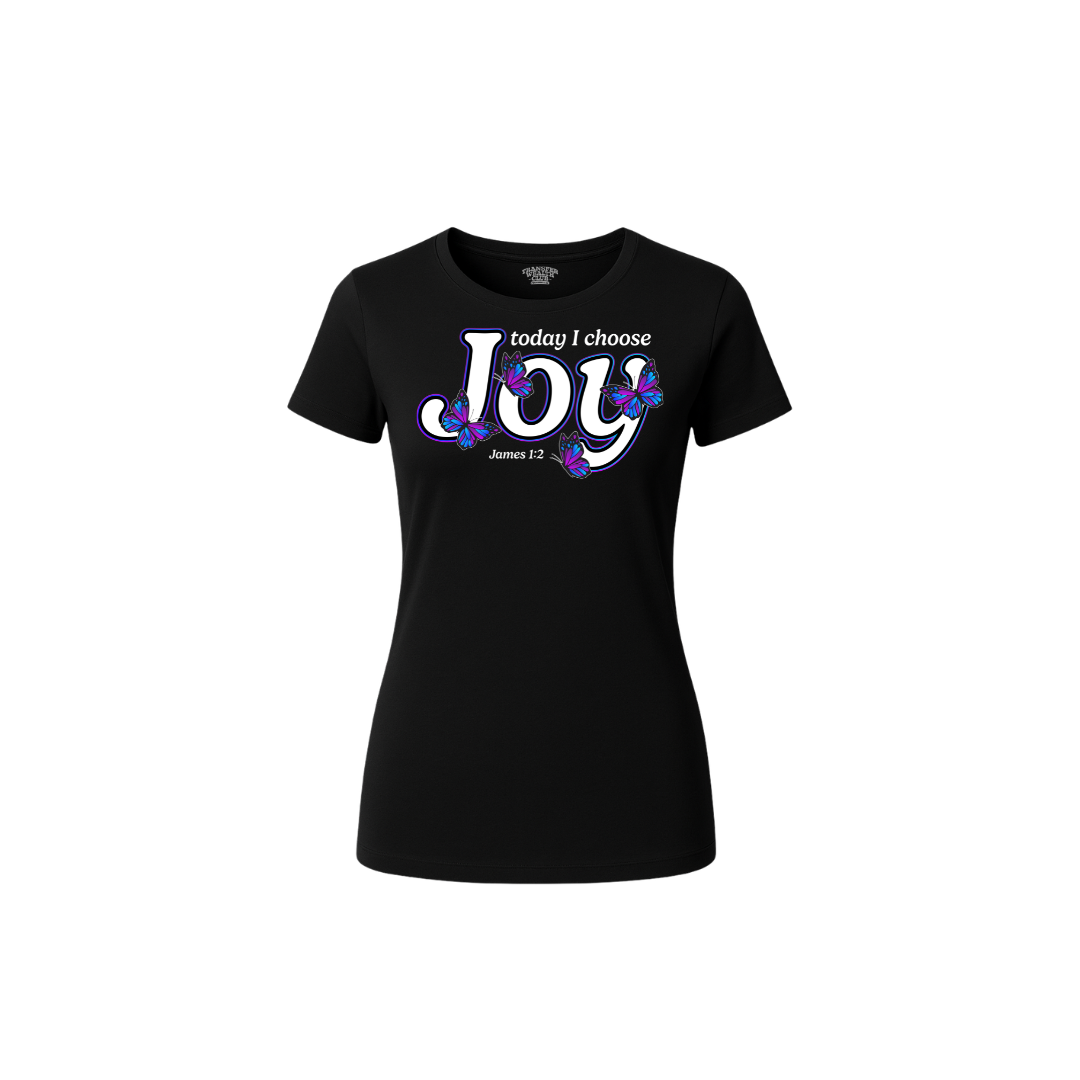 JOY - BLACK TEE