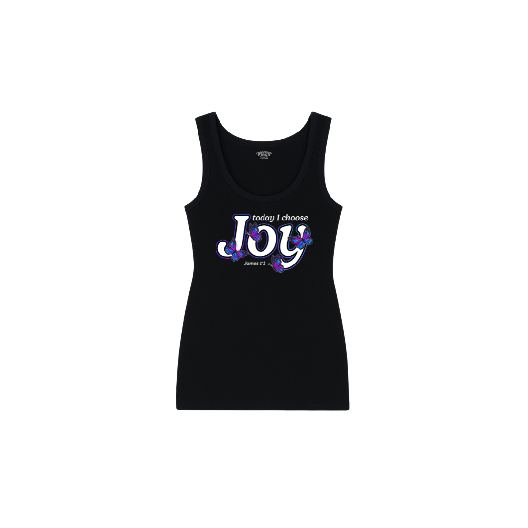 JOY - BLACK TANK TOP