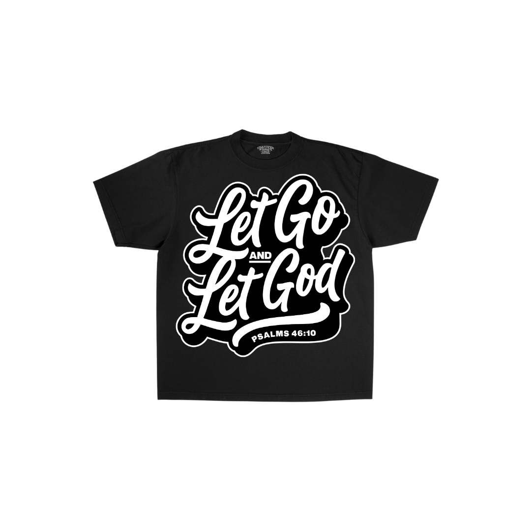 LET GOD - BLACK TEE