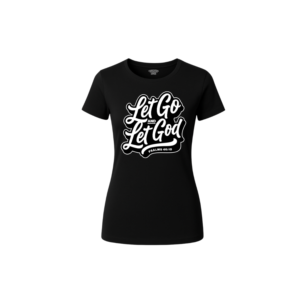 LET GOD - BLACK T-SHIRT