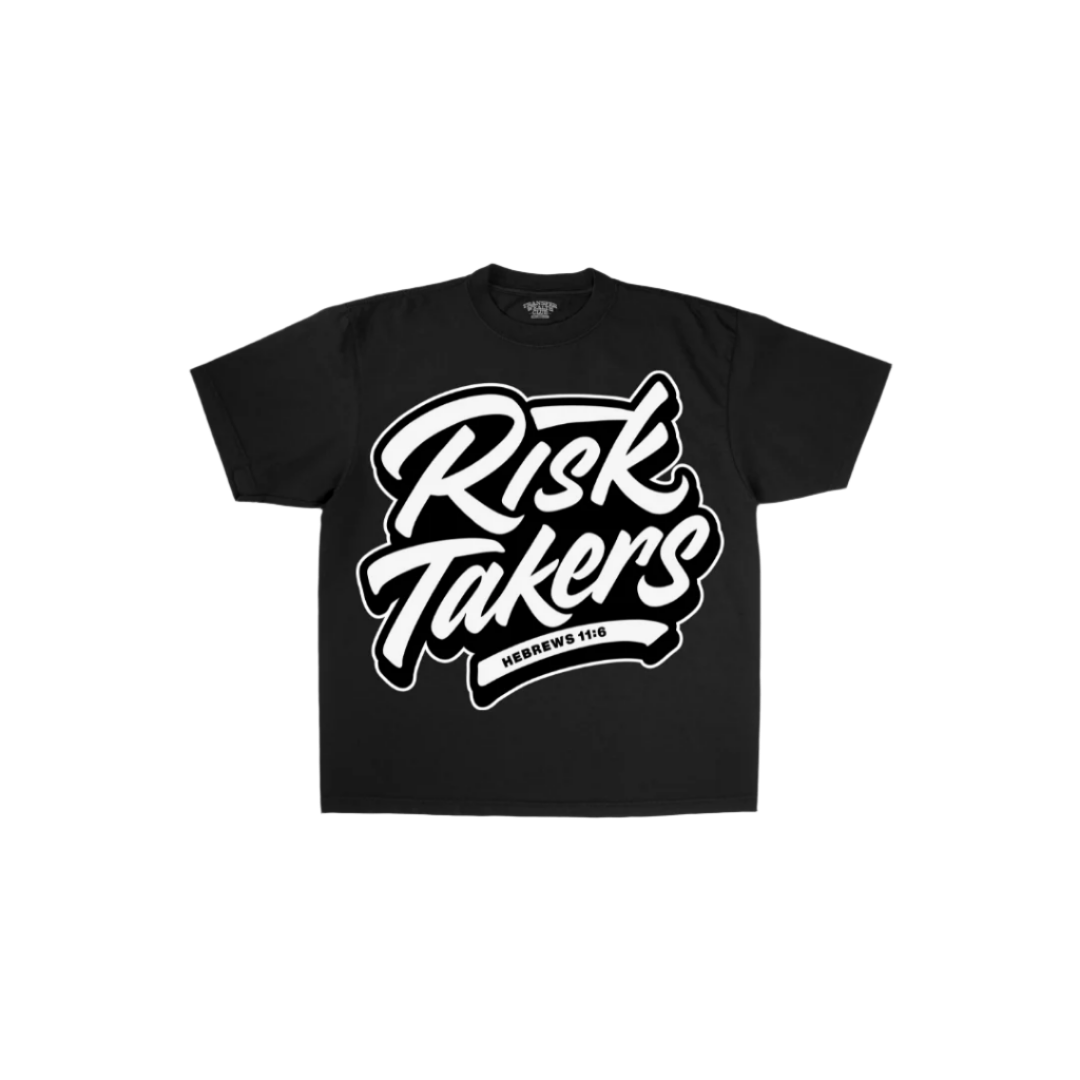 RISK TAKERS - BLACK TEE