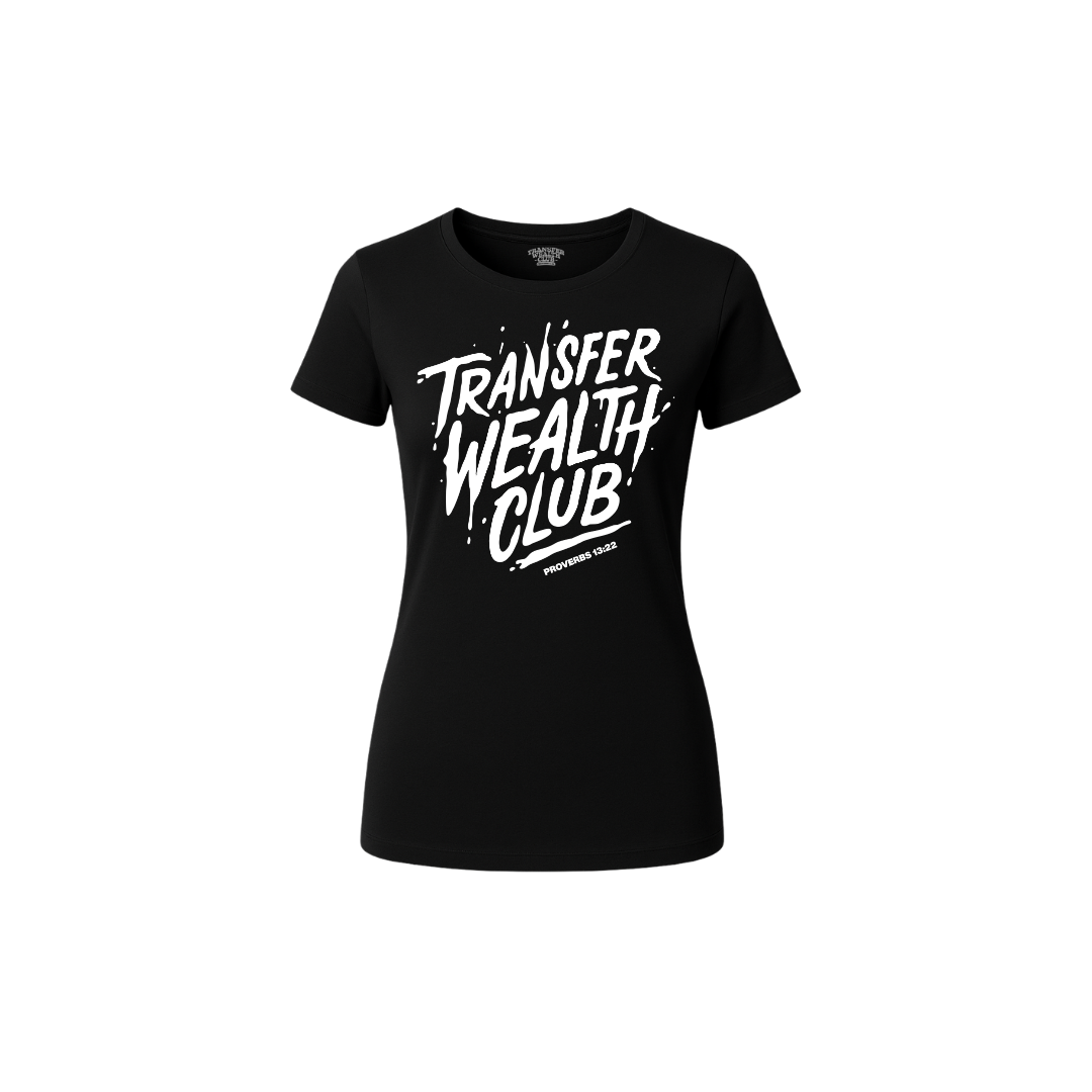 TWC SPLATTER  - BLACK T-SHIRT