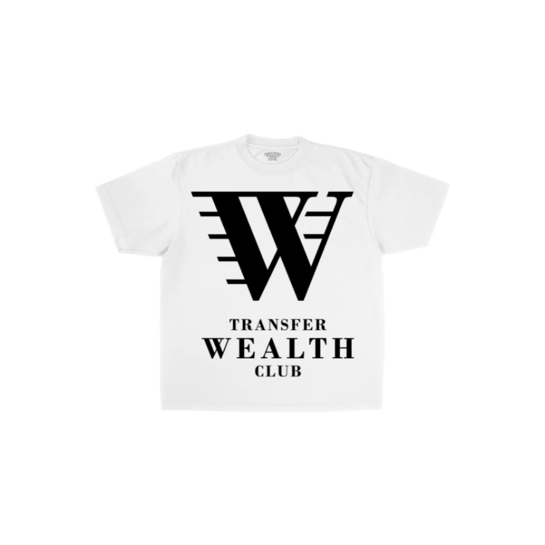 WEALTH - WHITE TEE